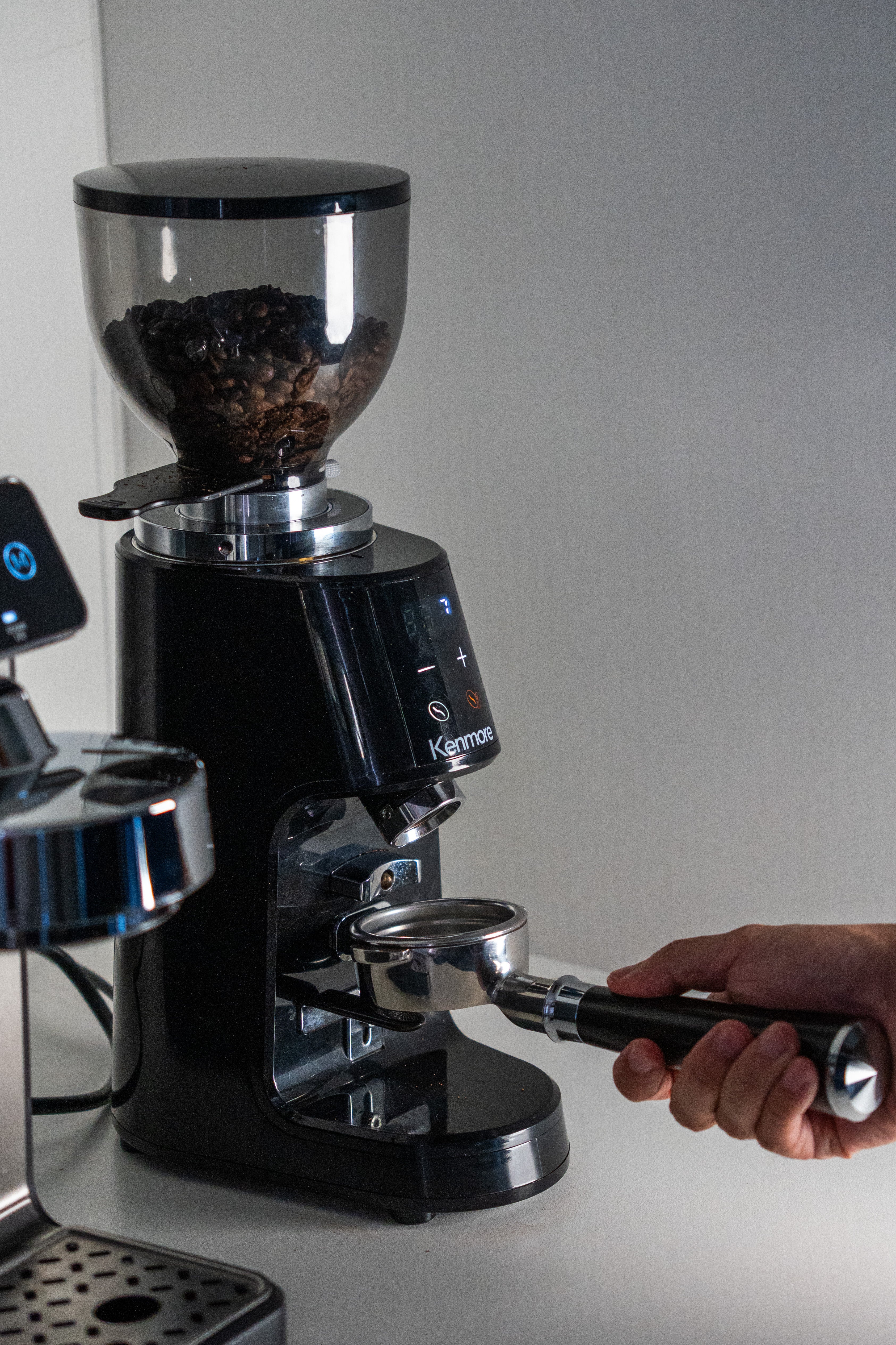 Bellaro Bottomless Portafilter, 58 mm – Kenmore Dualis