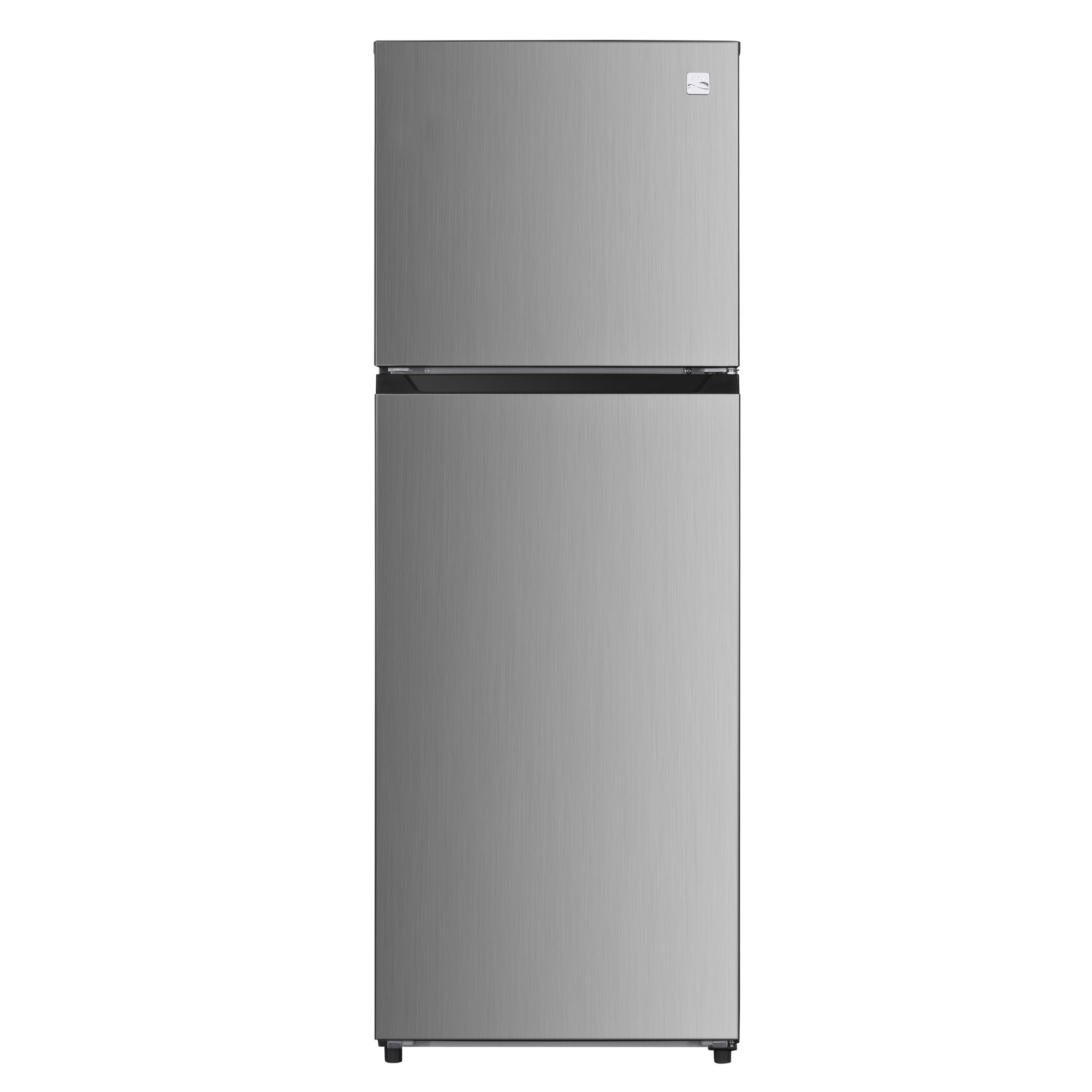 Kenmore 334L Top Mount Refrigerator Frost Free Stainless Steel Look Fridge Freezer LED Lighting Multi Air Flow Reversible Door 3.5 Star Energy AU