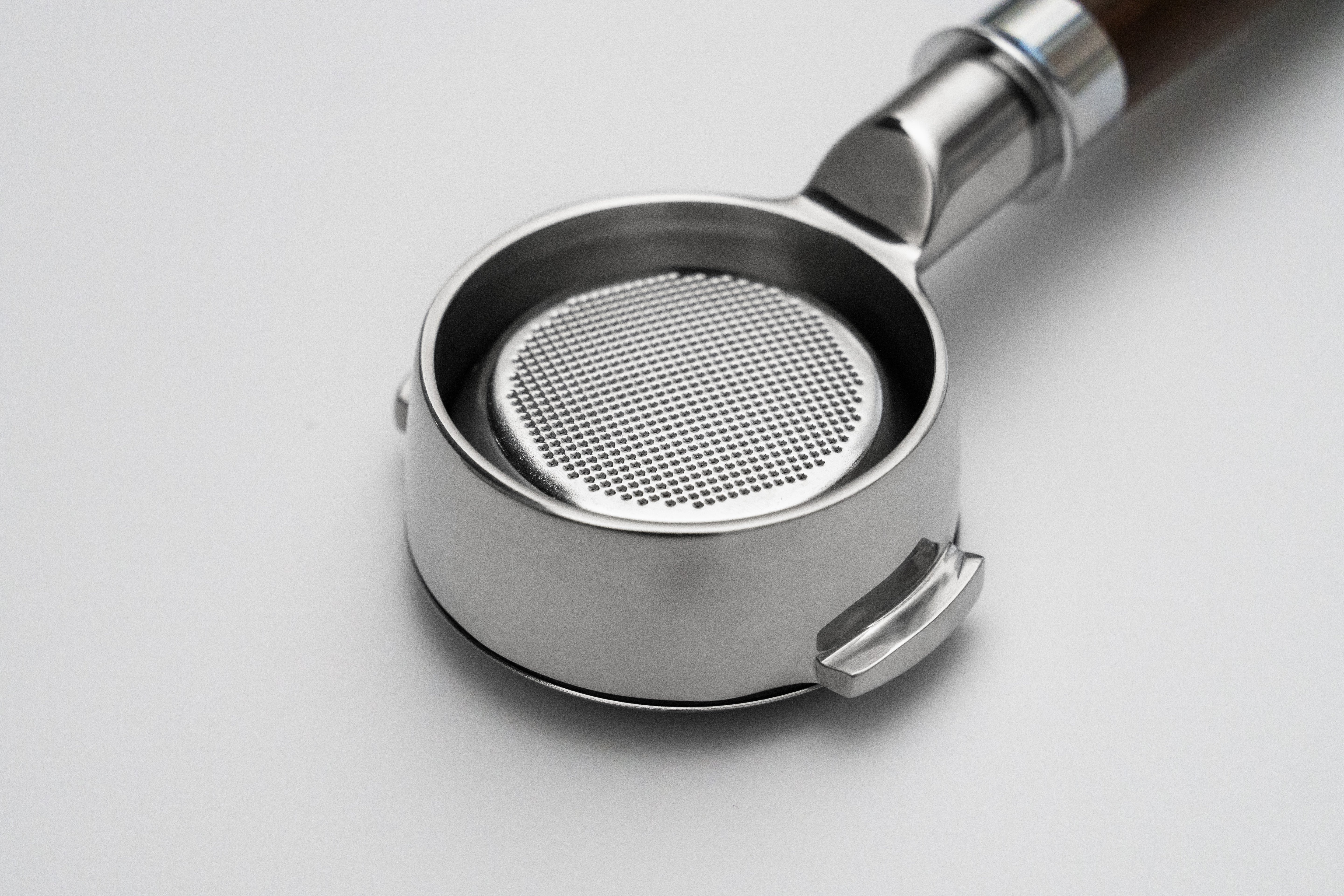 Bellaro Bottomless Portafilter, 58 mm – Kenmore Dualis