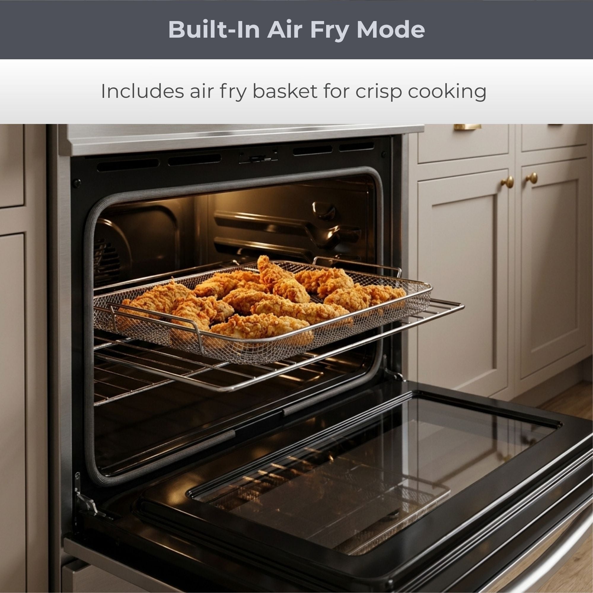 Kenmore 90 cm Dual Fuel Freestanding Range Cooker with Air Fry
