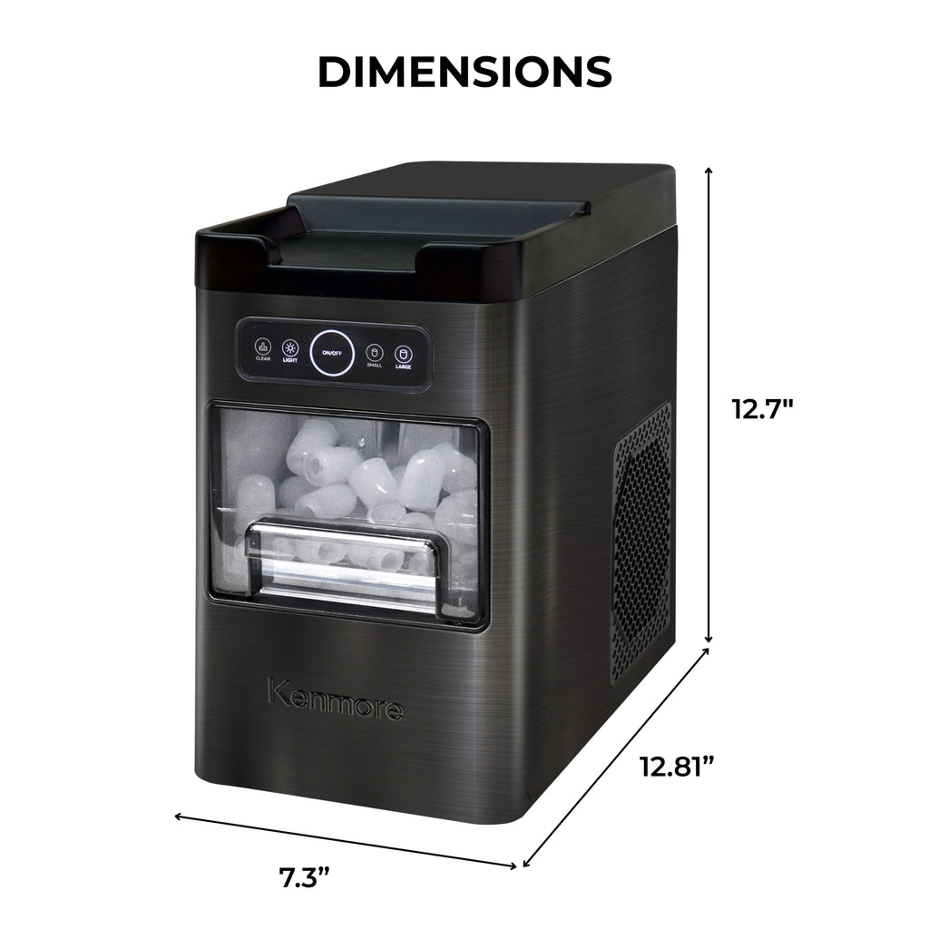 Kenmore Portable Ice Maker Front Drawer, 12kg