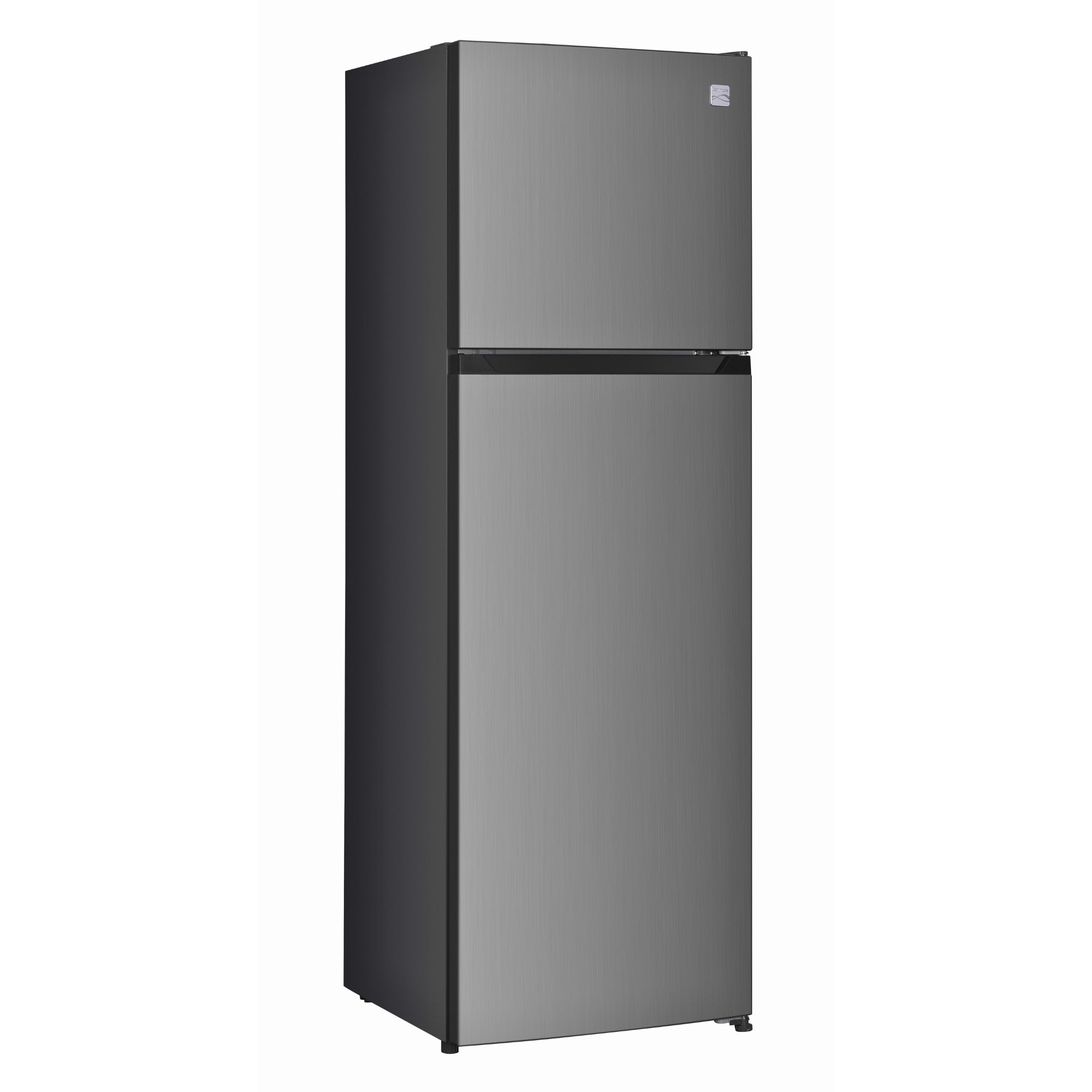 Kenmore 247L Top Mount Refrigerator Frost Free Stainless Steel Look Fridge Freezer Reversible Door LED Lighting Multi Air Flow 3.5 Star Energy AU