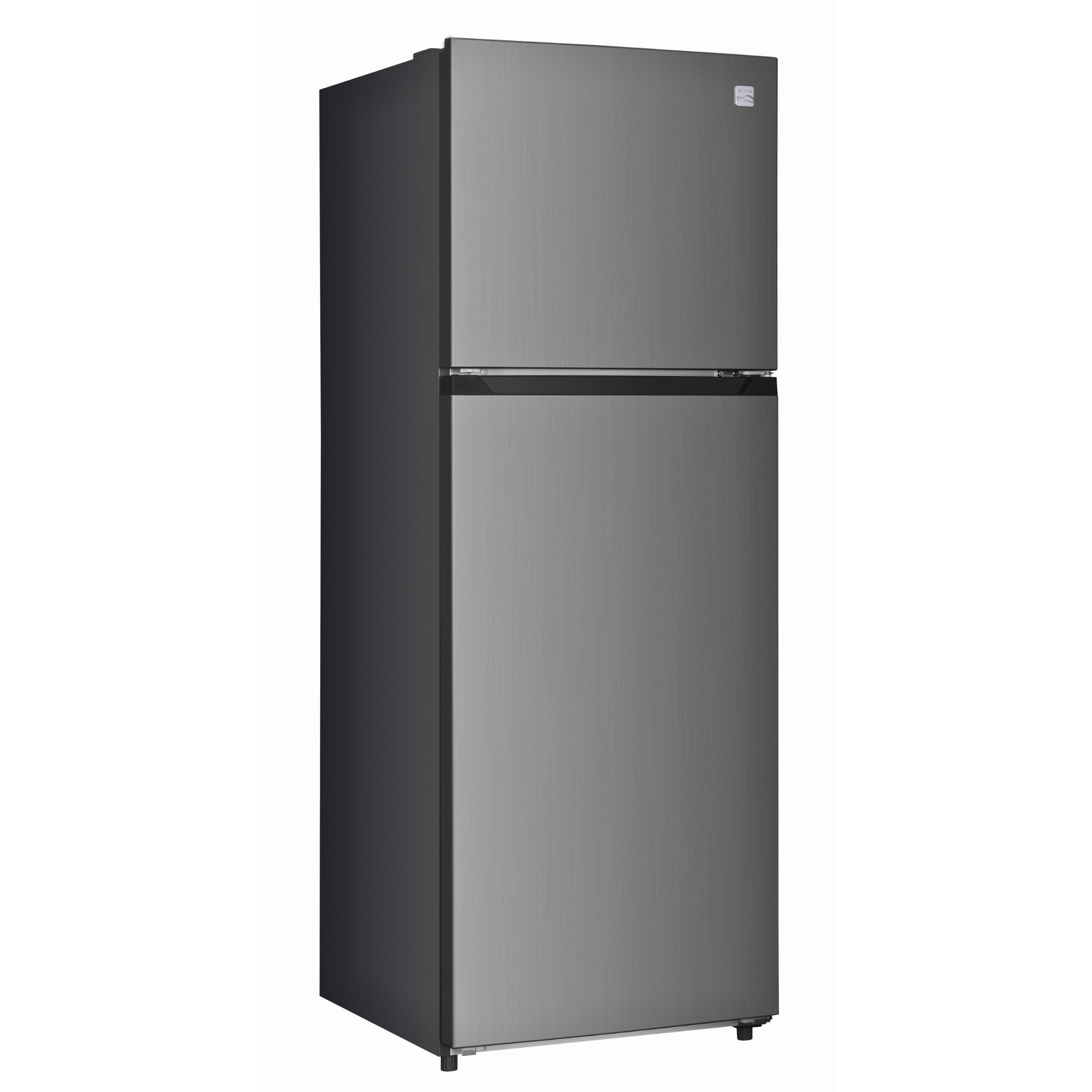 Kenmore 334L Top Mount Refrigerator Frost Free Stainless Steel Look Fridge Freezer LED Lighting Multi Air Flow Reversible Door 3.5 Star Energy AU